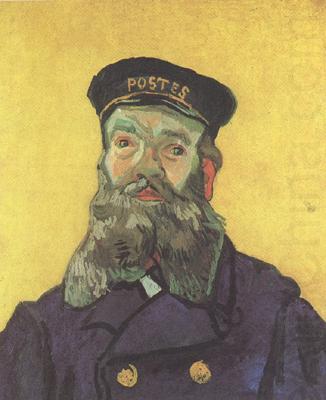 Portrait of the Postman Joseph Roulin (nn04), Vincent Van Gogh